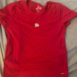 Red Graphic Tee from Hollister